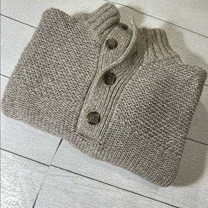 Banana Republic Button Neck Sweater | M